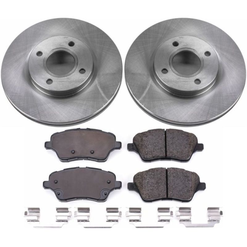 Power Stop 14-19 Ford Fiesta Front Autospecialty Brake Kit PowerStop