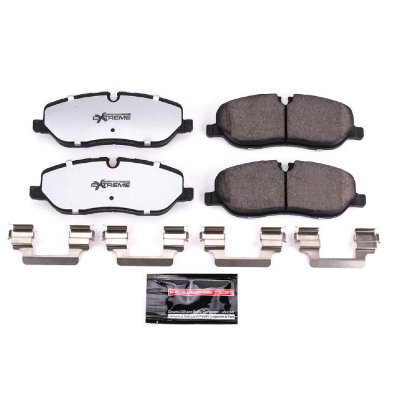 Power Stop 05-09 Land Rover LR3 Front Z36 Truck & Tow Brake Pads w/Hardware PowerStop