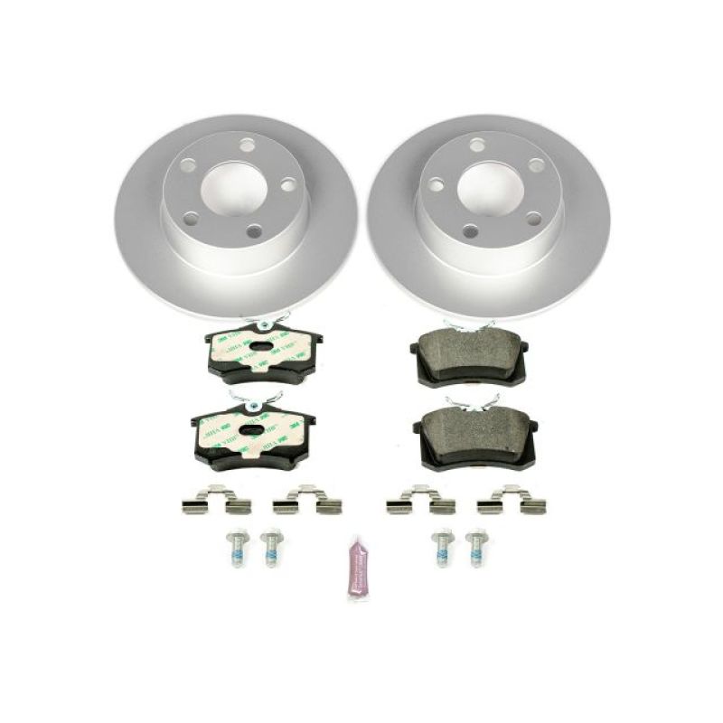 Power Stop 99-04 Audi A6 Quattro Rear Euro-Stop Brake Kit