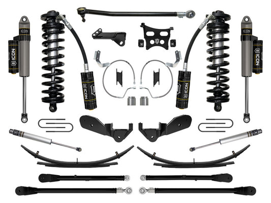 ICON 2023 Ford F250/F350 4-5.5in Stage 6 Coilover Conversion System w/ Expansion Packs