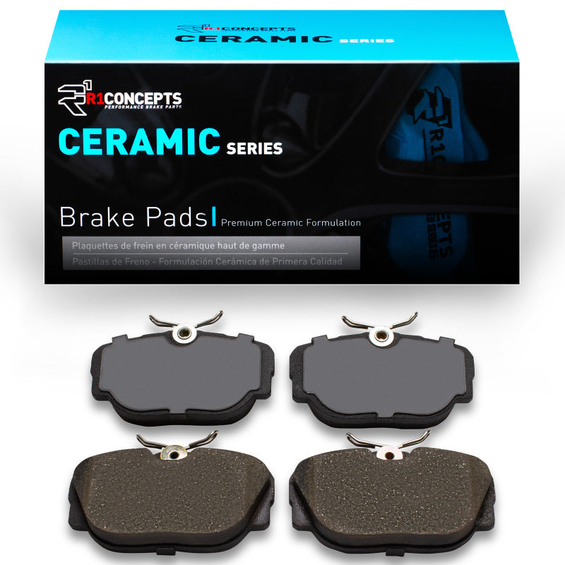 R1 Front & Rear Ceramic Brake Pads 1983-2004 BMW/Land Rover & More - 2310-0493-00