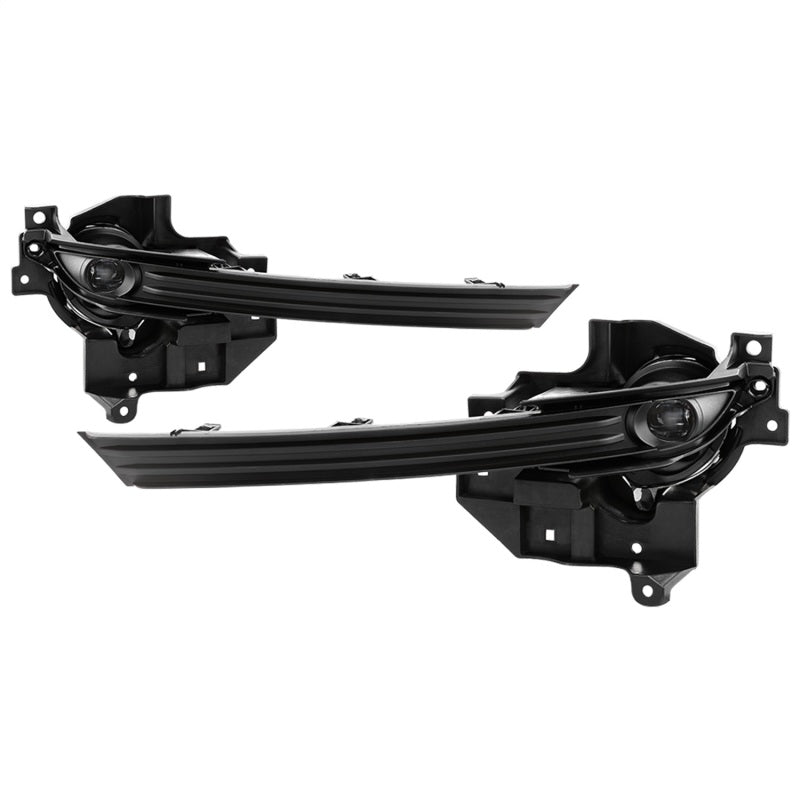 Spyder 17-18 Mazda CX-5 OEM Style Full LED Fog Light w/Switch - Clear (FL-MCX52017-LED-C) SPYDER