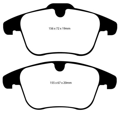 EBC Ultimax2 Front Brake Pads - UD1306 EBC