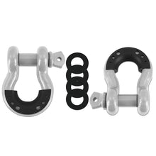 Load image into Gallery viewer, Borne Off-Road Borne D-Ring Shackle Set Grey