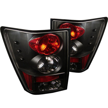 Spyder Jeep Grand Cherokee 05-06 Euro Style Tail Lights Black ALT-YD-JGC05-BK SPYDER