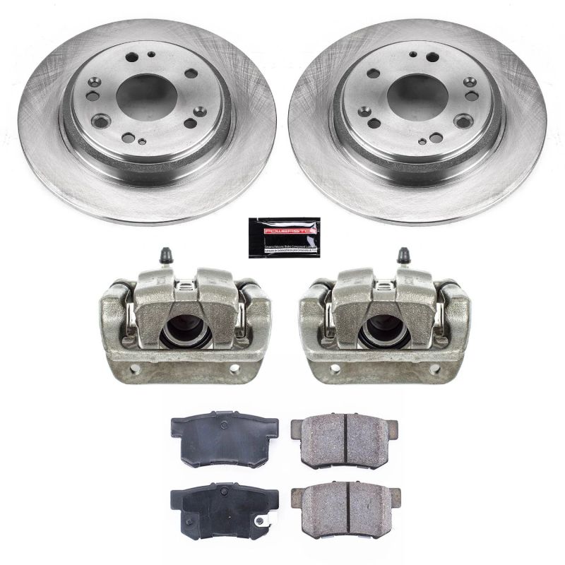 Power Stop 02-04 Acura RL Rear Autospecialty Brake Kit w/Calipers PowerStop