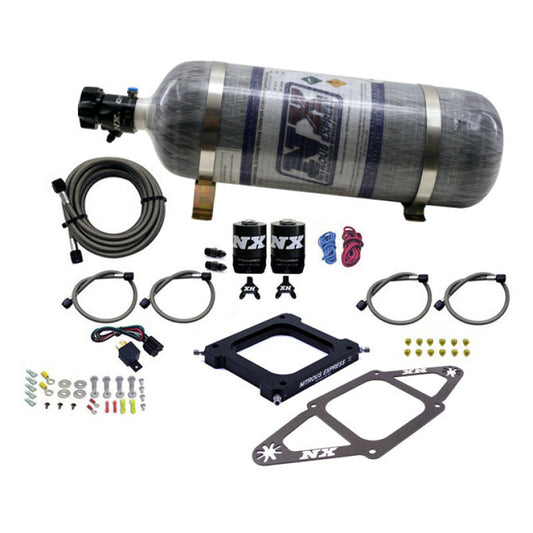 Nitrous Express 4500 Assassin Plate System, Pro Power Alcohol, 100-500 HP (12# Bottle) - 67575-12
