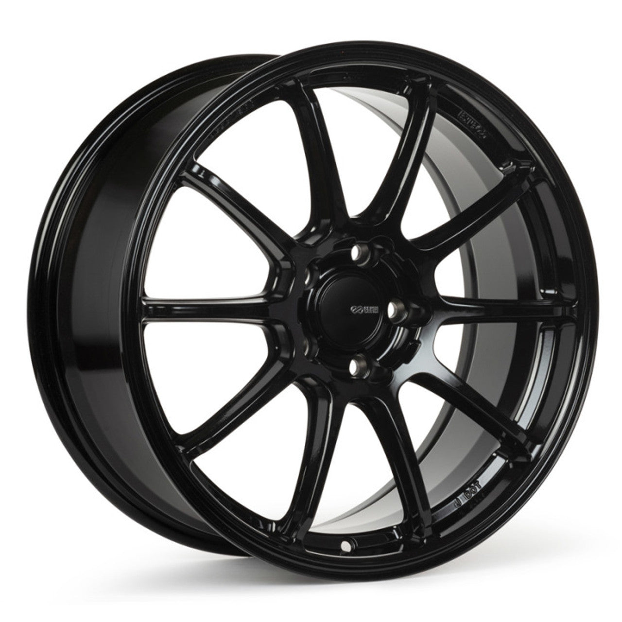 Enkei TRIUMPH 18x8 5x114.3 40mm Offset 72.6mm Bore Gloss Black Wheel