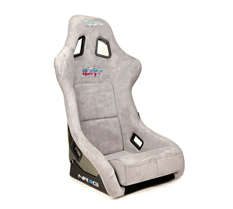 NRG Innovations PRISMA ULTRA Fiberglass Bucket Seat - Large - Gray – FRP-302GY-ULTRA
