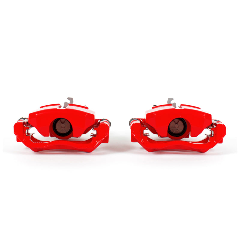Power Stop 13-16 Dodge Dart Rear Red Calipers w/Brackets - Pair PowerStop