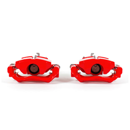 Power Stop 13-16 Dodge Dart Rear Red Calipers w/Brackets - Pair PowerStop