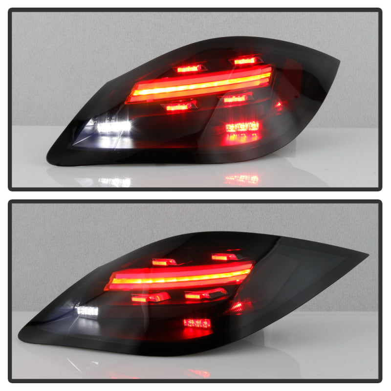 Spyder Porsche 987 Cayman 06-08 / Boxster 09-12 LED Tail Lights - Sequential Signal - Smoke SPYDER