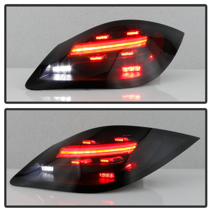 Spyder Porsche 987 Cayman 06-08 / Boxster 09-12 LED Tail Lights - Sequential Signal - Smoke SPYDER
