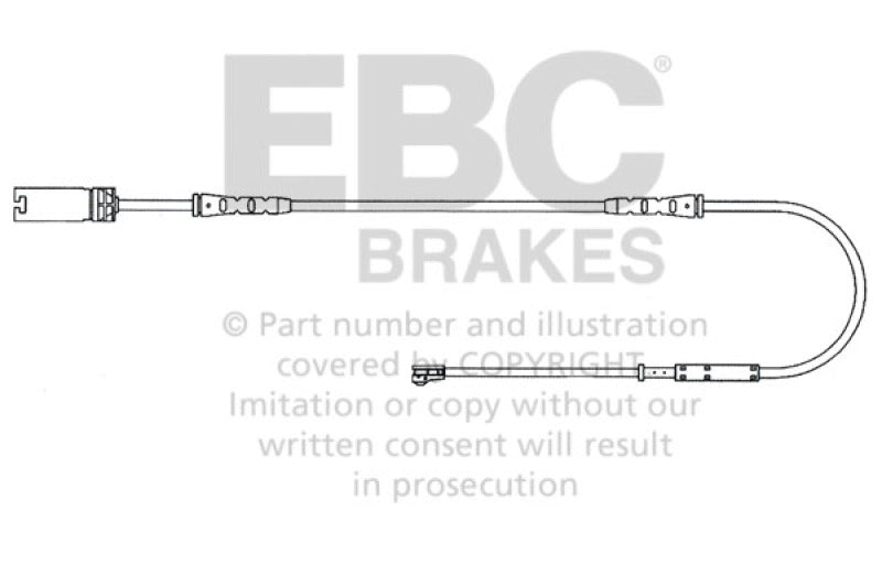 EBC 2010-2013 BMW 128 3.0L Front Wear Leads EBC