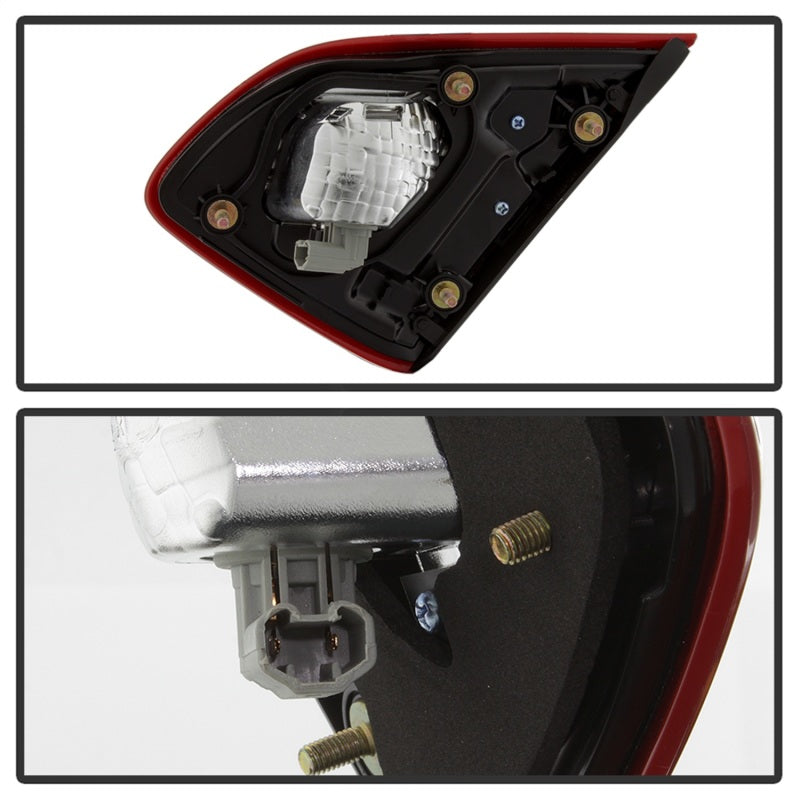 xTune 16-18 Nissan Altima 4DR Driver Side Tail Light - OEM Inner Left (ALT-JH-NA16-4D-OE-IL) SPYDER