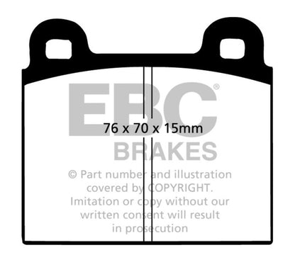 EBC BlueStuff Front Brake Pads - DP5103NDX EBC