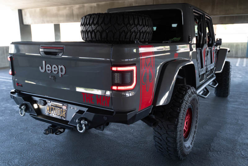 DV8 Offroad 20-23 Jeep Gladiator JT FS-15 Series Rear Bumper DV8 Offroad