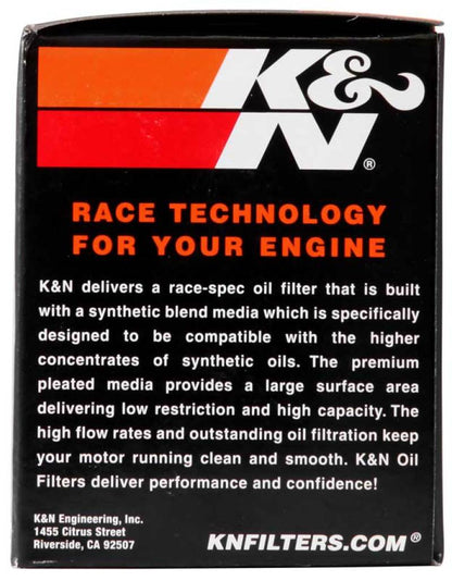 K&N Honda / Kawasaki / Yamaha / Polaris / Victory 2.688in OD x 3.344in H Oil Filter K&N Engineering