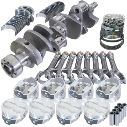 Eagle Chevy LT1350 1Pc 3.750in Crank 6.000in I-Beam Rods -18cc 4.060in Pistons Rotating Assembly
