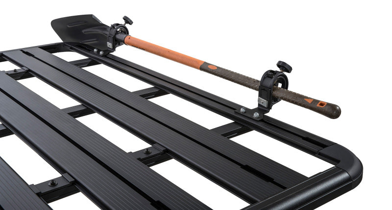 Rhino-Rack Multi-Purpose Shovel & Conduit Holder Bracket for 5 Series Pioneer Racks