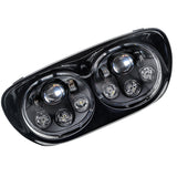 Oracle Harley Road Glide Replacement LED Headlight - Black