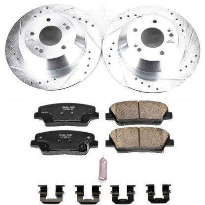 Power Stop 15-19 Kia Sorento Rear Z23 Evolution Sport Brake Kit PowerStop