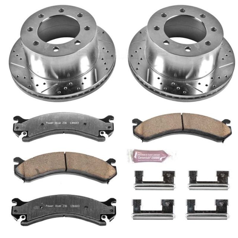 Power Stop 01-06 Chevrolet Silverado 3500 Rear Z36 Truck & Tow Brake Kit PowerStop