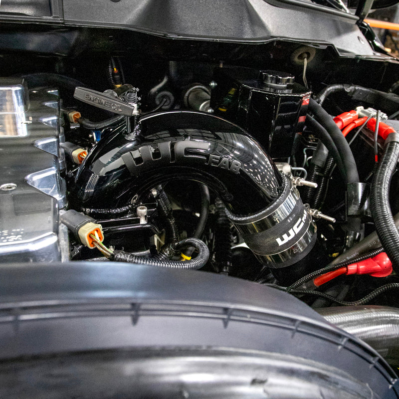 Wehrli 03-07 Dodge 5.9L Cummins High Flow Intake Bundle Kit - Illusion Blueberry - WCF100680-IBB