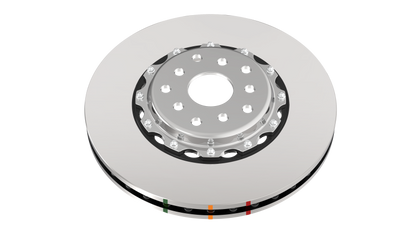 DBA 2020+ Chevrolet Corvette C8 Z51 Front Standard 5000 Series Replacement Rotor Ring w/ Nas Nuts