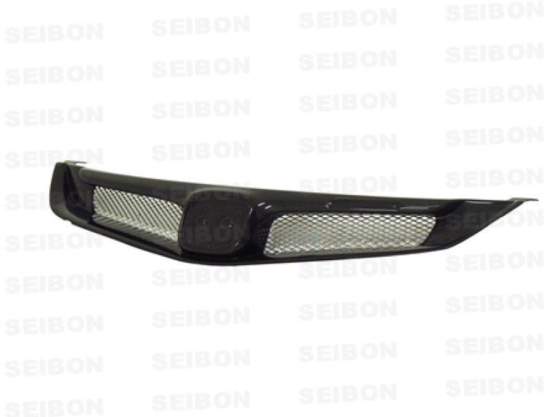 Seibon 06-10 Honda Civic 4Dr JDM / Acura CSX MG-Style Carbon Fiber Grill Seibon