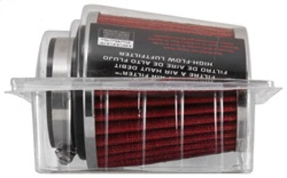 K&N Universal Chrome Filter 2 3/4in FLG / 4 1/2in Bottom / 4 1/2in Height K&N Engineering