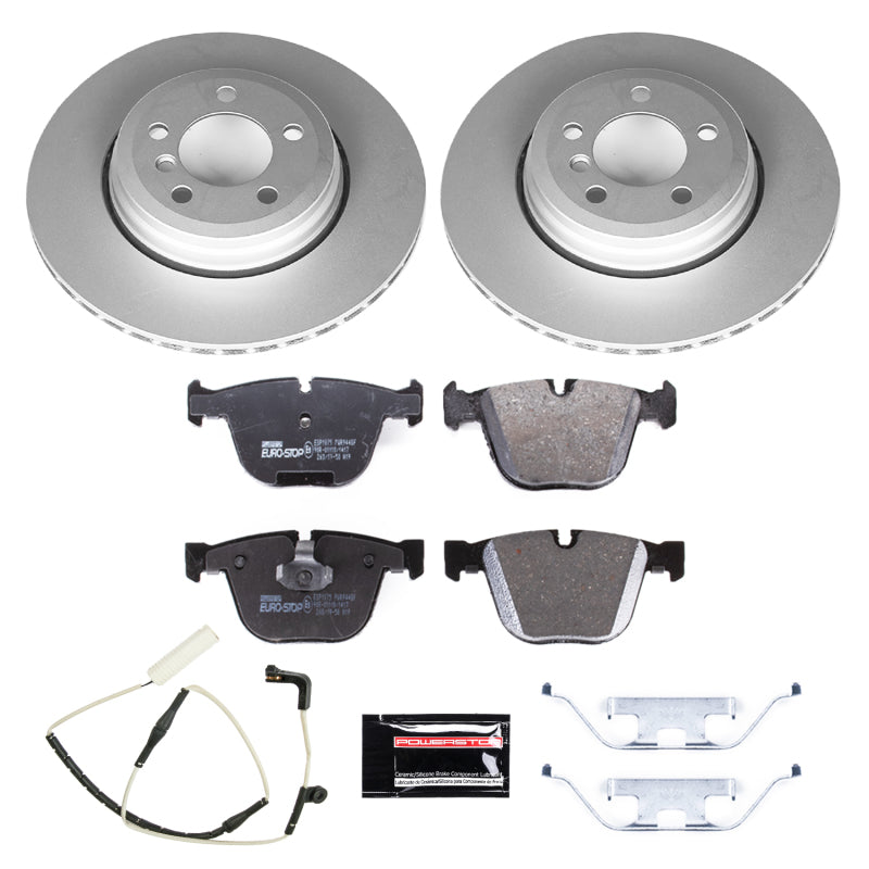 Power Stop 02-05 BMW 745i Rear Euro-Stop Brake Kit PowerStop