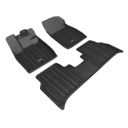 3D MAXpider ELITECT 1st & 2nd Row Floor Mats for 2022-2025 Audi Q4 e-tron - E1AD07901809