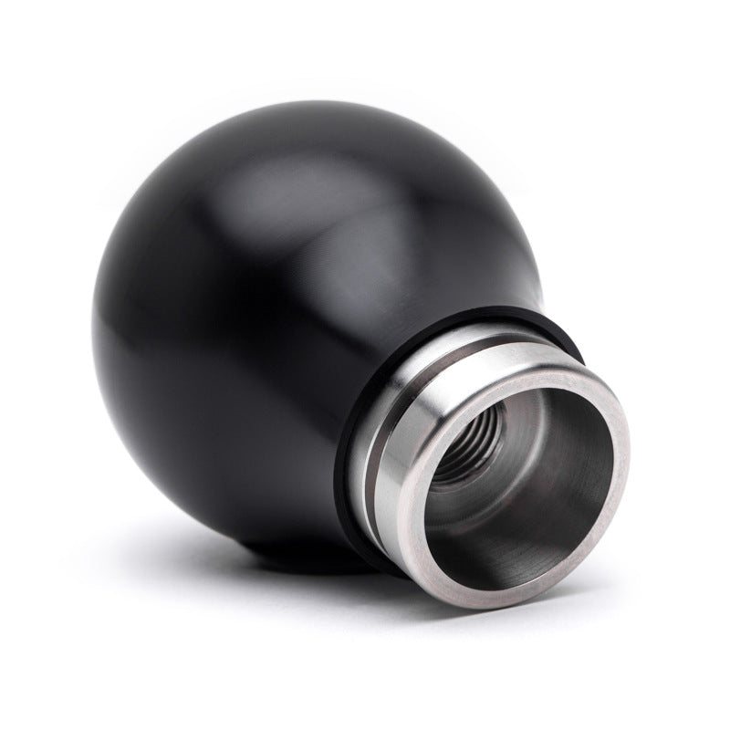 COBB Subaru 6-Speed Weighted COBB Shift Knob - Black (Incl. Both Red + Blk Collars) 213360-BK