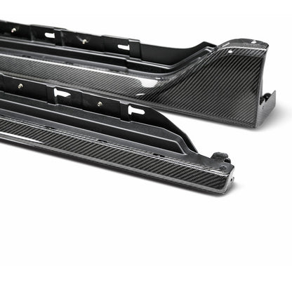 Seibon OE-style carbon fiber side skirts for 2017-2020 Honda Civic Type R - SS17HDCVR-OE Seibon