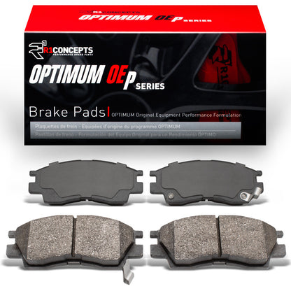 R1 Front OE Brake Pads 1988-1990 Mitsubishi Galant/Sigma - 2551-0475-00