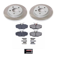 Load image into Gallery viewer, Power Stop 93-05 Mercury Sable Rear Semi-Coated Rotor Kit