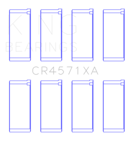 King Engine Bearings Mitsubishi 4D56 (Size +0.25mm) Connecting Rod Bearing Set