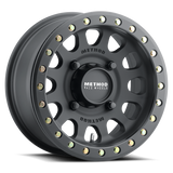 Method MR401 UTV Beadlock 15x7 5+2/+38mm Offset 4x156 132mm CB Matte Black w/BH-H24100 Wheel