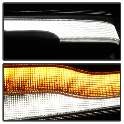 Spyder Dodge Ram 19-20 Halogen Model Projector Headlights Chrome PRO-YD-DR19HALSI-SEQ-BK SPYDER