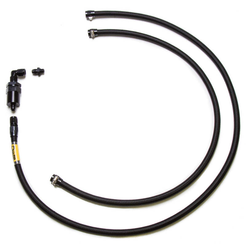 Chase Bays Nissan 240SX S13/S14/S15 w/1JZ-GTE/2JZ-GTE (w/Radium Rail/Stock FPR) -08AN Fuel Line Kit