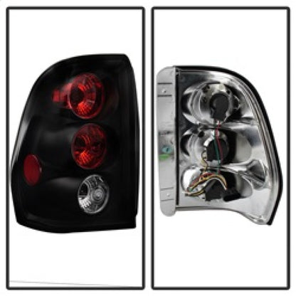 Spyder Chevy TrailBlazer 02-09 Euro Style Tail Lights Black ALT-YD-CTB02-BK SPYDER