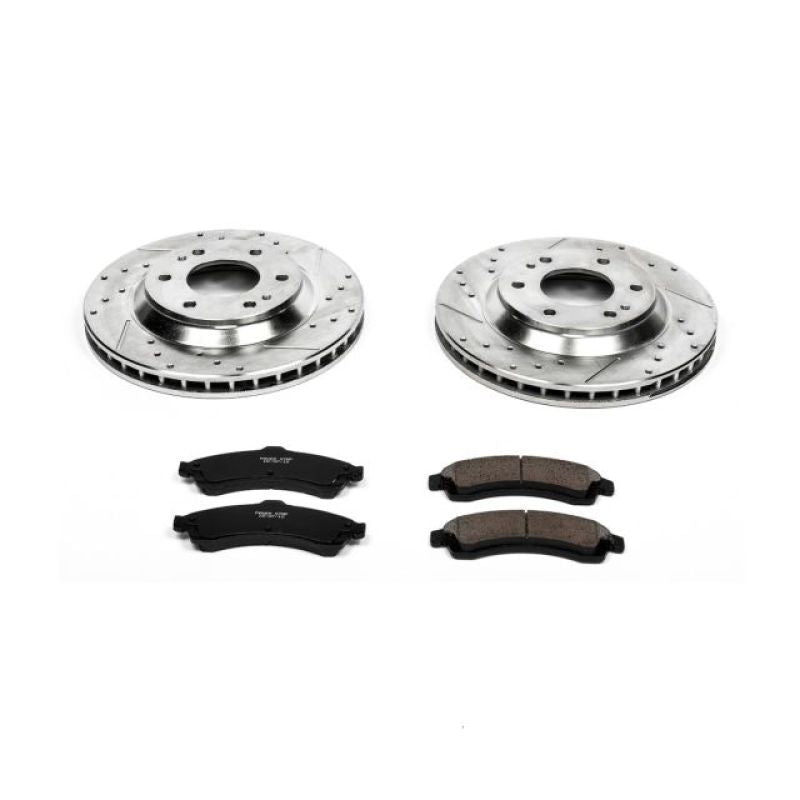 Power Stop 04-05 Buick Rainier Front Z23 Evolution Sport Brake Kit PowerStop