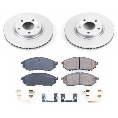 Power Stop 03-04 Infiniti M45 Front Z17 Evolution Geomet Coated Brake Kit PowerStop