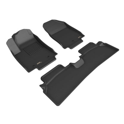3D MAXpider KAGU 1st & 2nd Row Floor Mats for Hyundai Kona Electric 2024-2026 - L1HY15801509