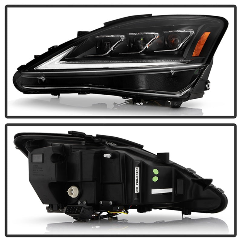 Spyder Apex 11-13 Lexus IS 250/350 Factory Xenon/HID Model Only High-Power LED Module Headlights SPYDER