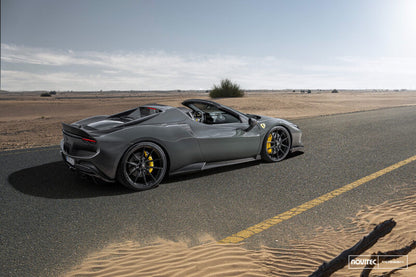 Vossen x Novitec NF10 21x9.5 ET:38 Gloss Black Ferrari 296 Front Wheel