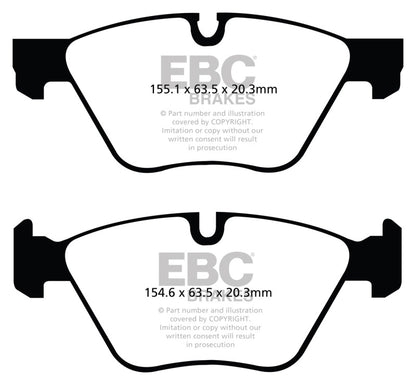 EBC RedStuff Front Brake Pads - DP32088C EBC