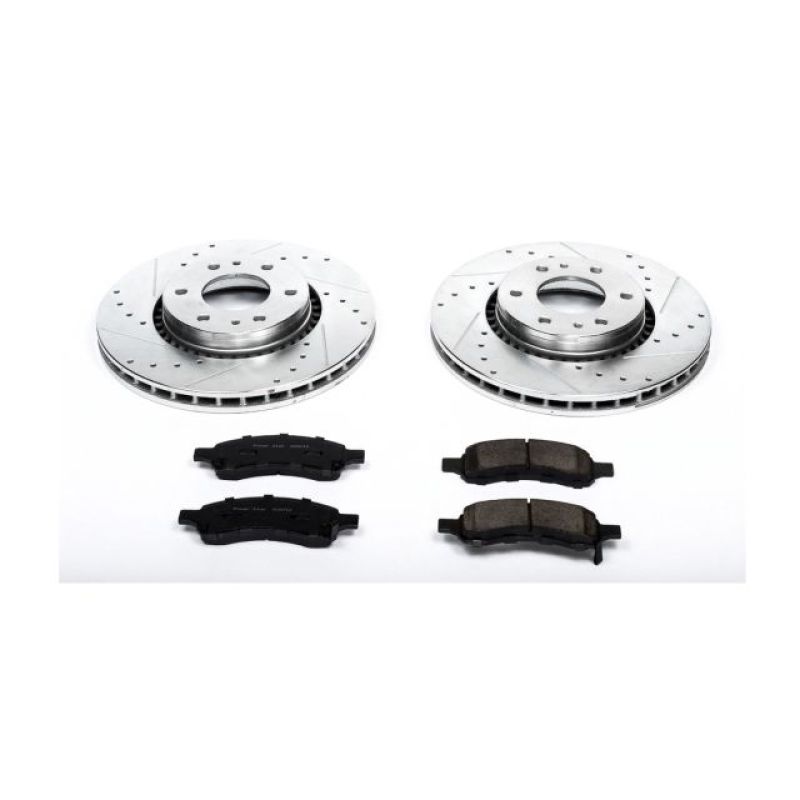 Power Stop 06-07 Buick Rainier Front Z23 Evolution Sport Brake Kit PowerStop
