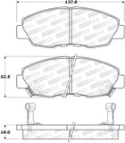 StopTech Premium Ceramic Brake Pads - 308.04650